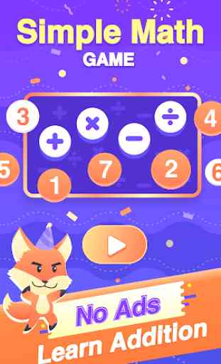 Simple Math - Crazy easy math game 2