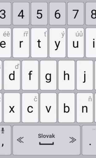 Slovak Language for AppsTech Keyboards 2
