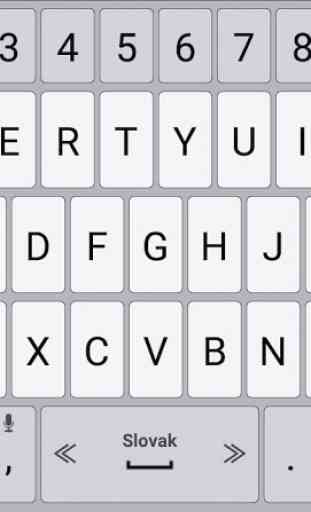 Slovak Language for AppsTech Keyboards 3