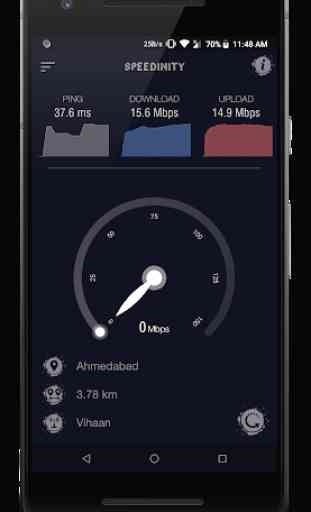 Speedinity - Mobile Internet Speed Tester 4