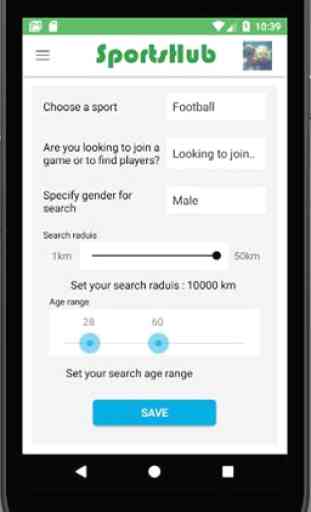 Sports Hub - Social Sports app 4