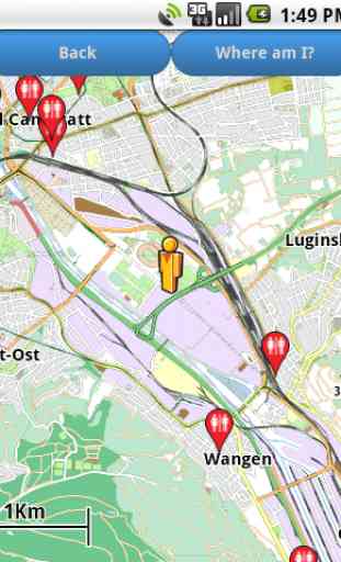 Stuttgart Amenities Map (free) 1