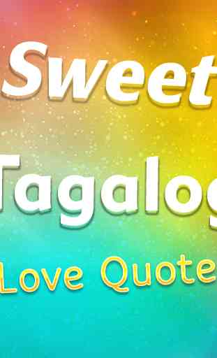 Sweet Tagalog Love Quotes 1