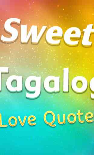 Sweet Tagalog Love Quotes 2