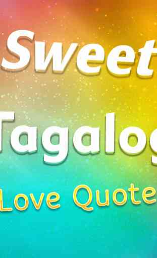 Sweet Tagalog Love Quotes 3