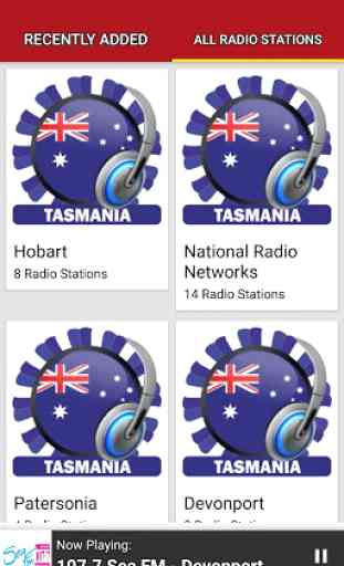 Tasmania Radio Stations - Australia 4