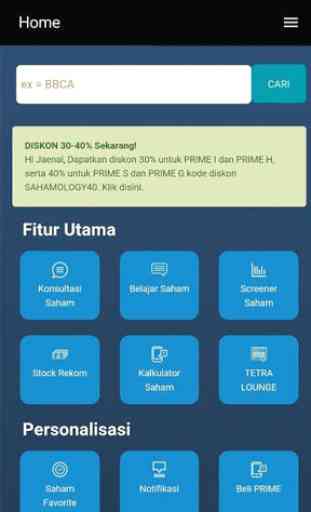 TETRA X CHANGE - Tools Investor Saham Indonesia 3