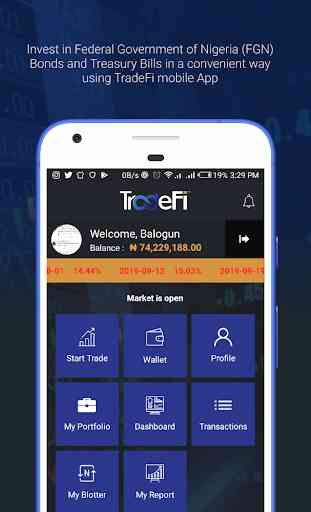 TradeFi Mobile App: Invest in FGN Bonds and TBills 1