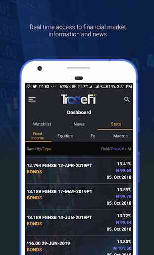 TradeFi Mobile App: Invest in FGN Bonds and TBills 2