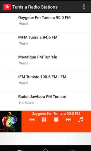 Tunisia Radio Stations 1