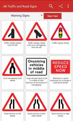 UK Traffic and Road Signs 1