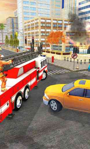 US Fire Fighter Plane City Rescue Game 2019 4