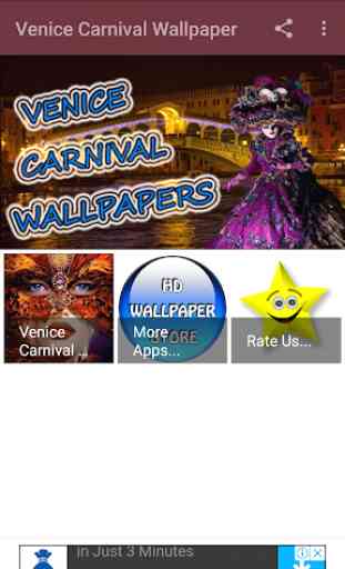 Venice Carnival Wallpaper 1
