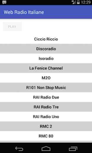 Web Radio Italiane 4