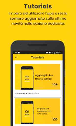 Wetaxi Connect: la app per le cooperative taxi. 4