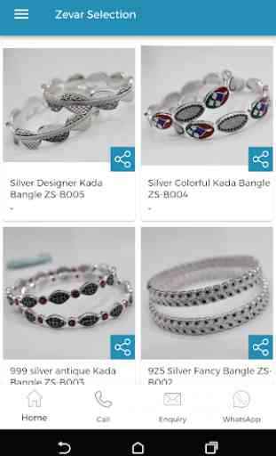 Zevar Selection Silver Ornaments Manufacturer App 4