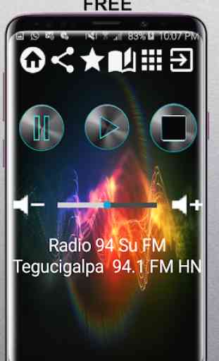 Radio 94 Su FM Tegucigalpa  94.1 FM HN Radio App E 1