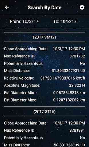 Asteroid Tracker 3