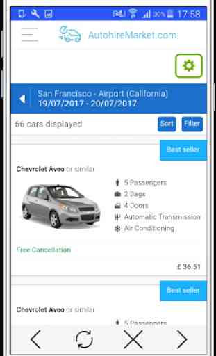 AutohireMarket.com – Car Rental App 4