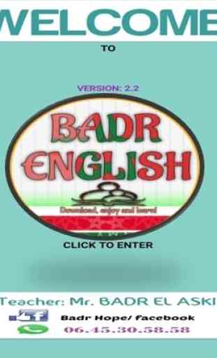 Badr English 1