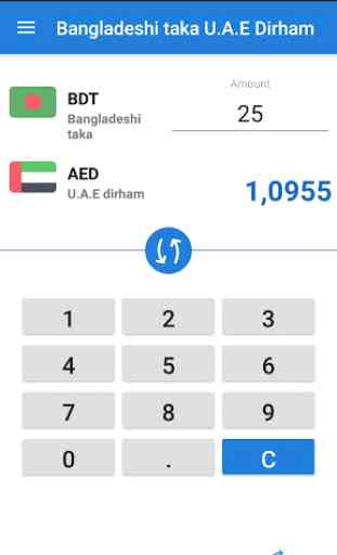 Bangladeshi taka UAE Dirham / BDT to AED Converter 1