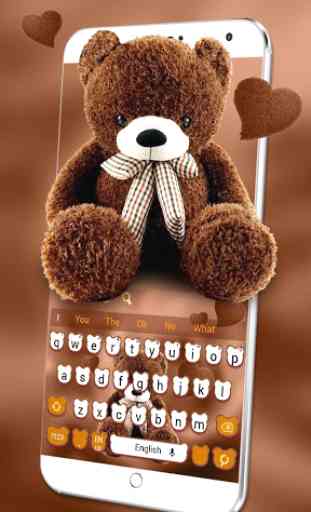 Bella tastiera dell'orso 1