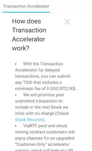 Bitcoin Transaction Accelerator 4