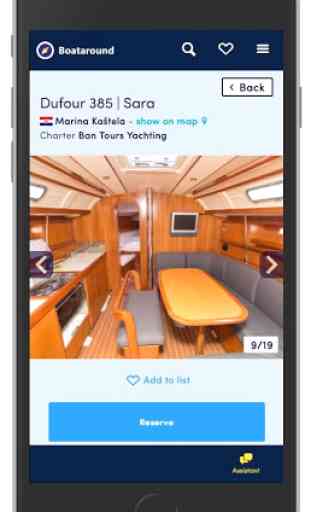 Boataround Yacht Booking App! 3