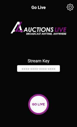 Broadcaster AUCTIONS LIVE 2