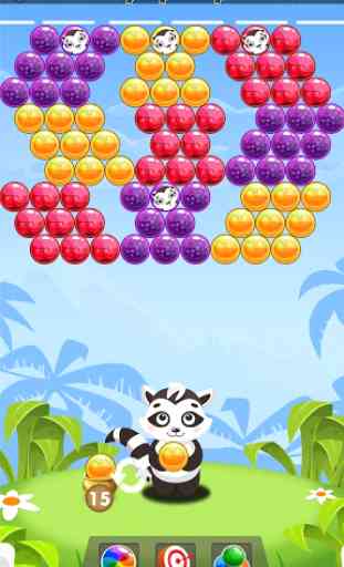 Bubble Shooter: Raccoon Rescue │Shooting Games 2