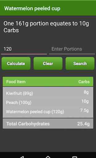 Carb Calc - Carbohydrate App 2