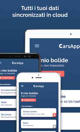CarsApp - Gestione Veicoli 3