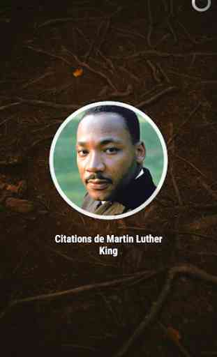 Citations de Martin Luther King 1