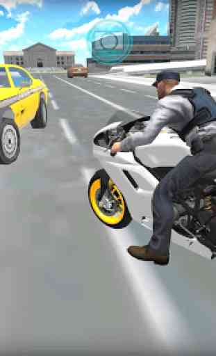 City Motorcycle Driving : Police Bike Simulator 1