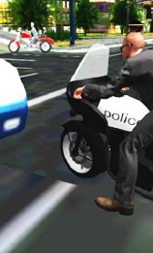 City Motorcycle Driving : Police Bike Simulator 4
