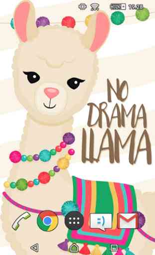 Cute Llama Wallpaper HD 2