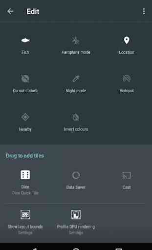 Dice Quick Settings Tile 4