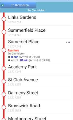 Edinburgh Bus Tracker 3