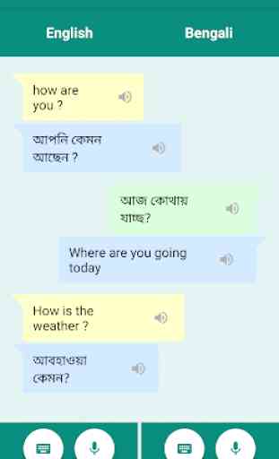 English Bengali Translator: Translate Conversation 3