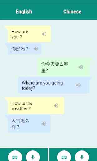 English Chinese Translator: Translate Conversation 3