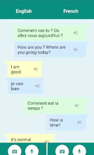English French Translator: Translate Conversation 3