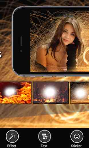 Fire Photo Frames - Fire Effect Photo Editor 1