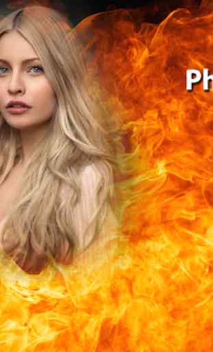 Fire Photo Frames - Fire Effect Photo Editor 2