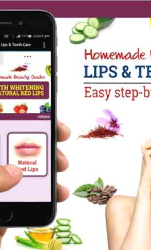 Homemade Beauty Guides: Lips & Teeth Care 1
