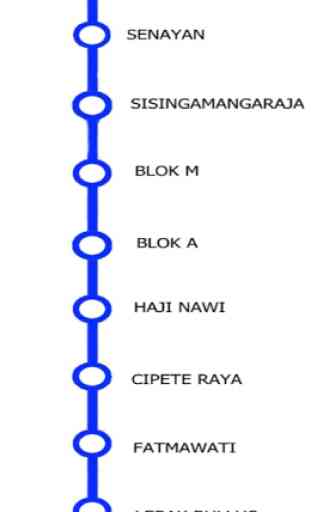 Jakarta MRT and LRT Route 2020 2
