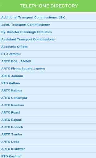 Jammu & Kashmir RTO info - Find Vehicle Owner info 3