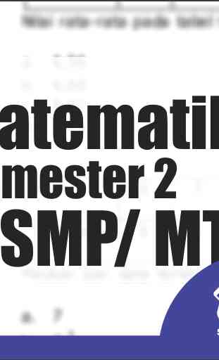 Kelas 8 SMP / MTS Mapel Matematika Semester 2 1