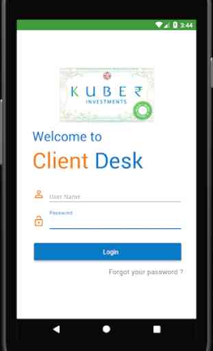 Kuber Investments Client Desk 1