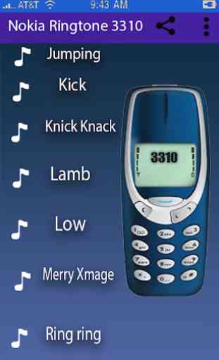 Loud 3310 ringtones – classic old phone ringtones 3