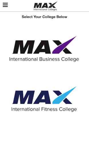 MAX Colleges  App 1